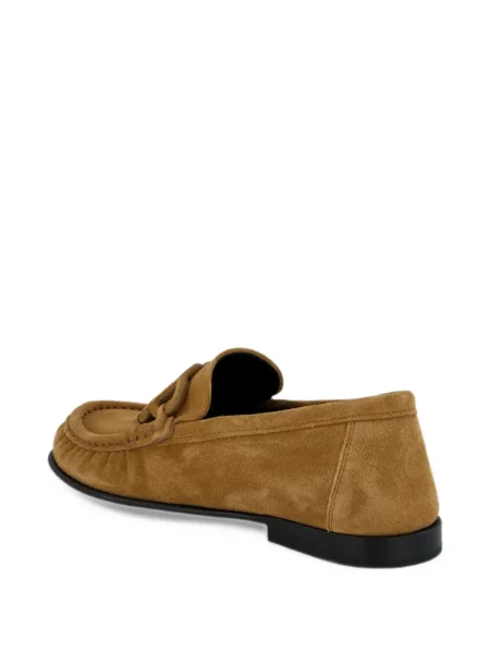 Loaferice Loewe od brušene kože smeđa