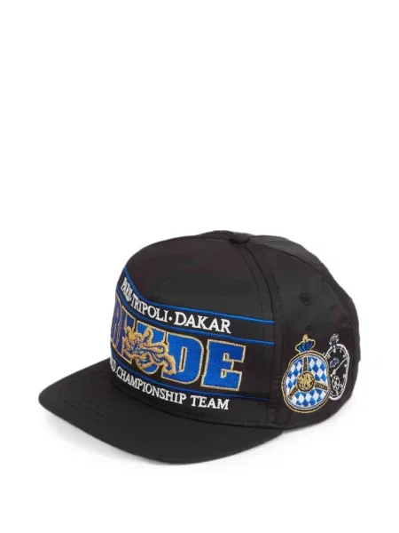 Șapcă Rhude cu autograf negru