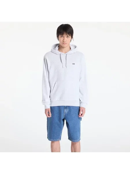 Sweatshirt Vans Left Chest Pull Over Hoodie Light Grey Heather S siva