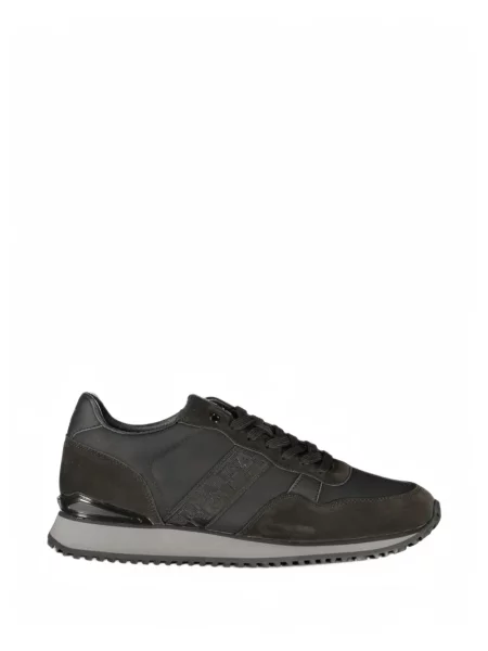 Sneakerși Napapijri cu autograf negru