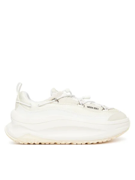 Moon Boot Sneakers Xlace alb