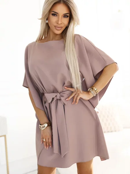 Rochie Numoco de costum maro