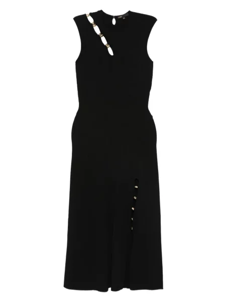 Rochie midi Maje tricotate până la genunchi de costum negru