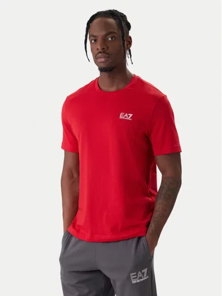 Emporio Armani Majica PJVPZ rdeča