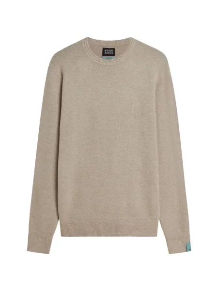 Lung pulover Scotch & Soda cu decolteu rotund