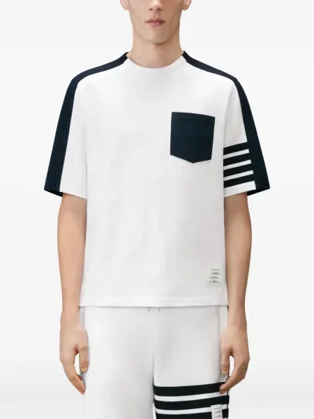 Tricou Thom Browne alb