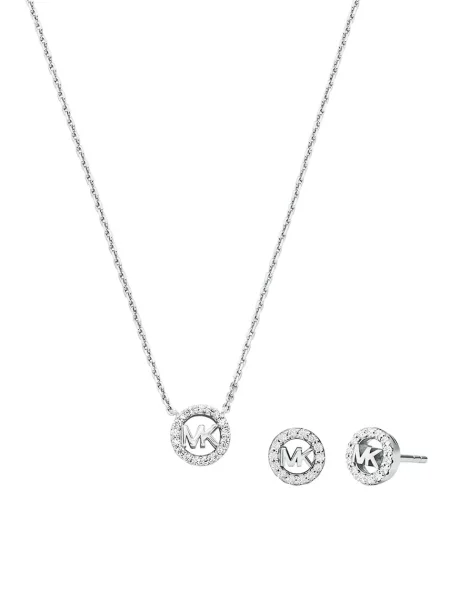 Palton Michael Kors transparente argintiu