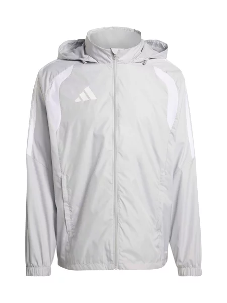 ADIDAS PERFORMANCE Geacă sport gri deschis alb