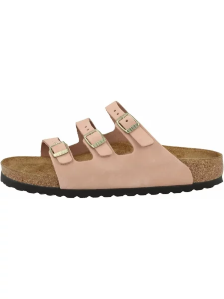 Trampki Birkenstock Florida Nubuck Leather Soft Pink EUR 40 różowe