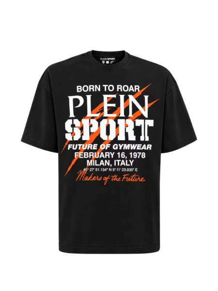 Sportovní tričko Plein Sport černé