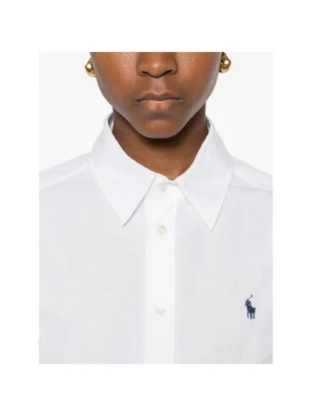 Sukienka koszulowa Polo Ralph Lauren biała