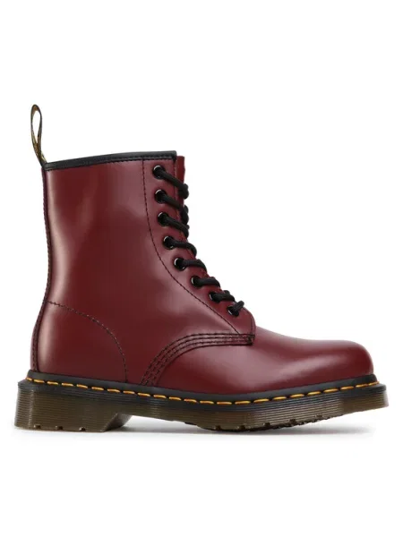 Dr. Martens Glany Smooth bordowy