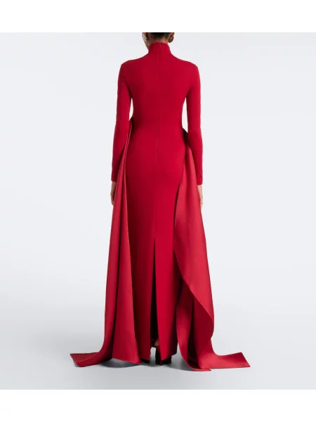 Rochie Solace London din satin roșu