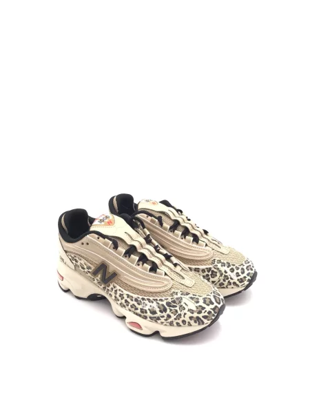Sneakersy New Balance skórzane beżowe
