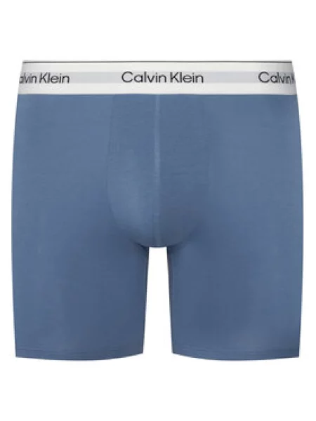 Calvin Klein Underwear Boksarice golobje modra / antracit bela