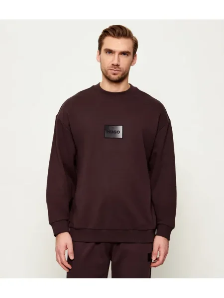 HUGO Hanorac Danotop | Relaxed fit bordo