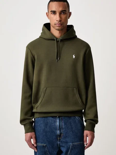 Polo Ralph Lauren hanorac cu glugă pentru bărbați verde