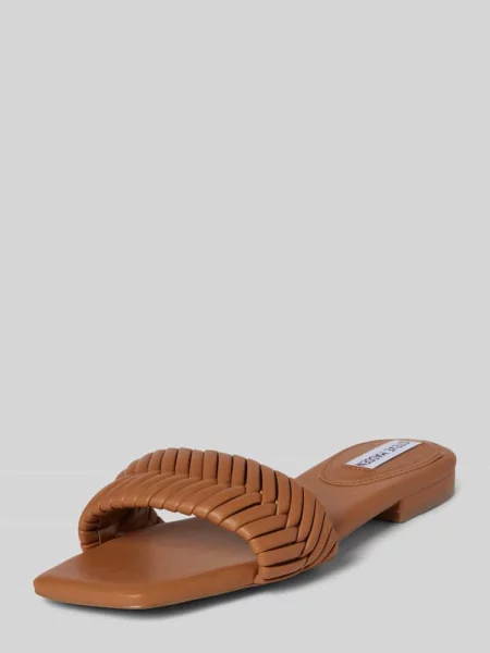 Klapki z efektem plecionki model ‘ALLURE’ Steve Madden