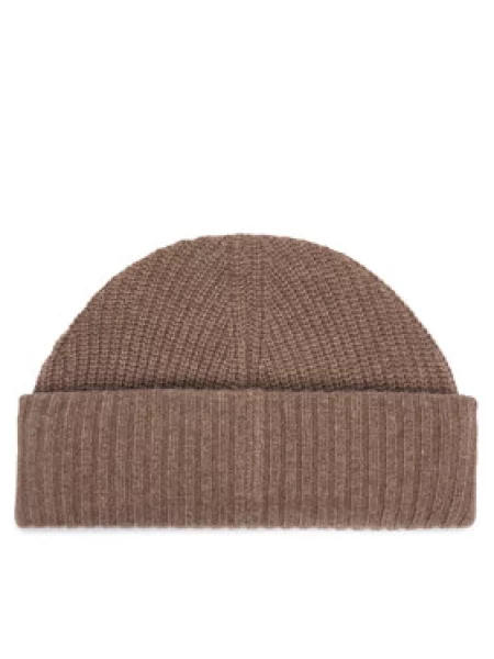 Marciano by Guess beanie kapa z dodatkom kašmirja HELSINKY rjava