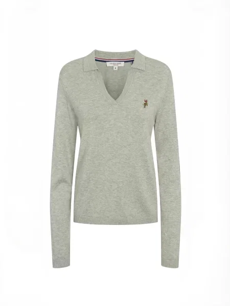 U.S. POLO ASSN. Top UWLilwan amestecat gri