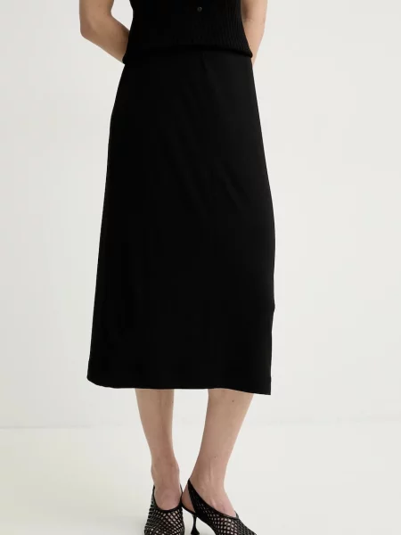 Fustă midi Day Birger Et Mikkelsen până la genunchi negru