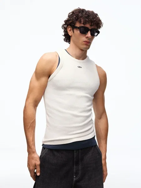 Bershka Tričko biela