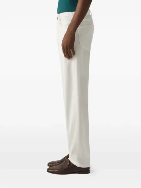 Pantaloni Zegna alb