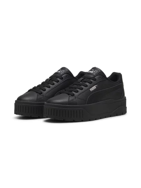 Skórzane sneakersy Karmen II czarne