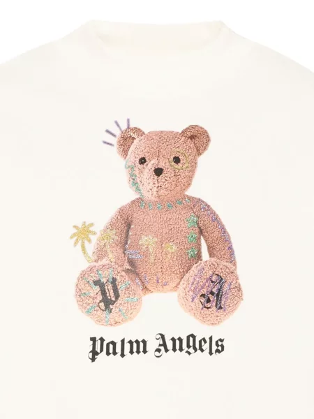 Bluza dziecięca Palm Angels biała