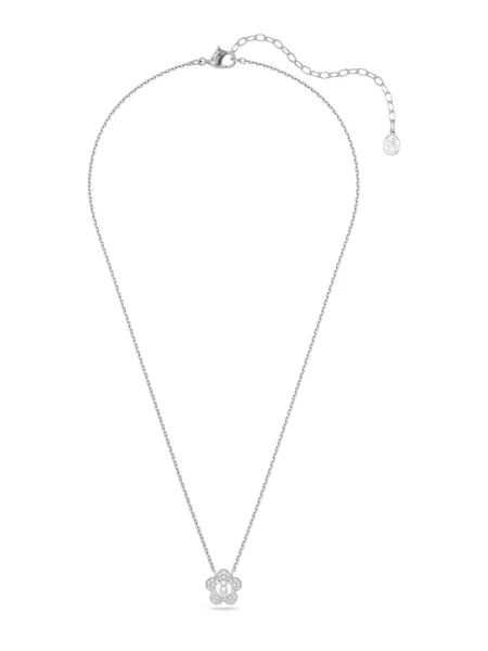 Palton Swarovski de cristal alb