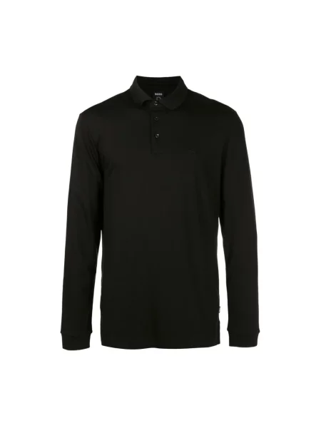 Koszulka polo Boss czarna