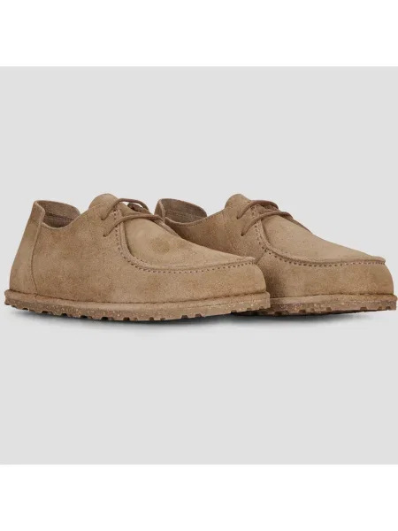Čipkované tenisky Birkenstock béžová