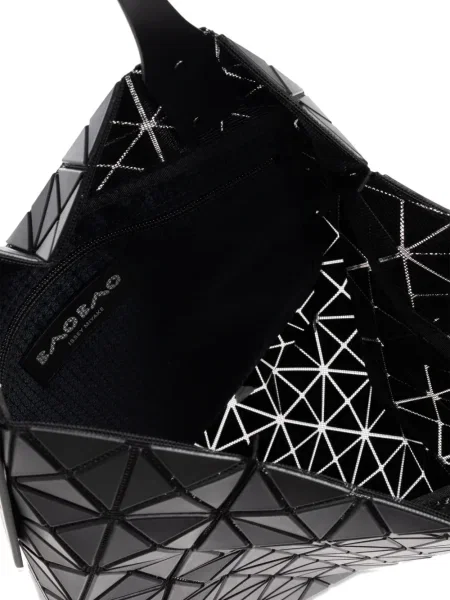 Geantă Bao Bao Issey Miyake cu imprimeu geometric negru