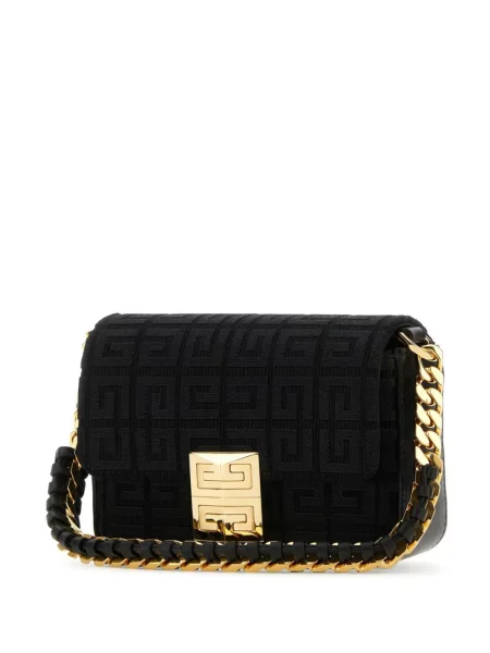 Geanta crossbody Givenchy din jacard negru