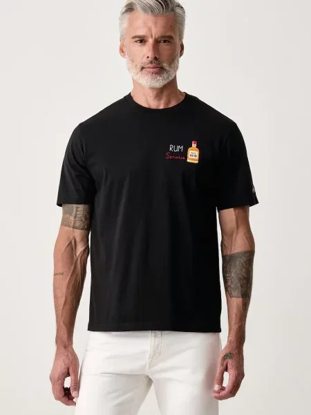 Saint Barth tricou pentru femei din negru