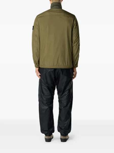 Geacă Stone Island cu strasuri verde