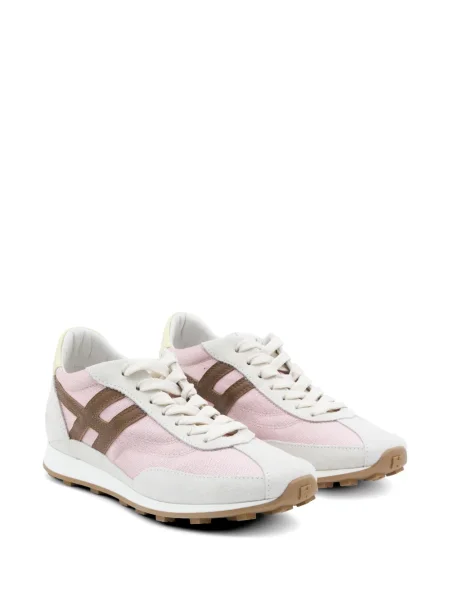 Sneakerși Hogan cu aplicații alb