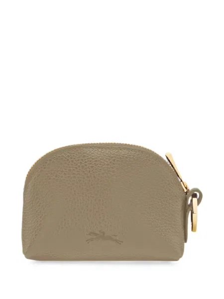 Portofel Longchamp din piele verde