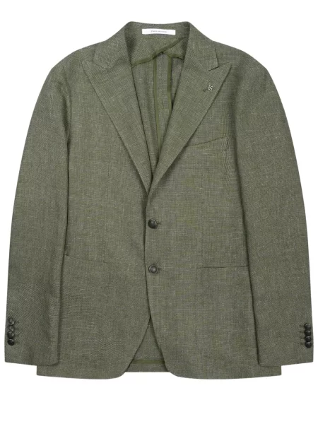 Sacou Tagliatore cu rever verde