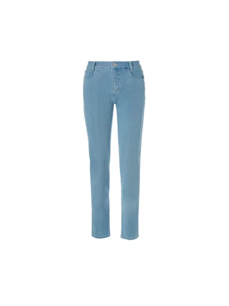 Jeansy Anna Montana niebieskie