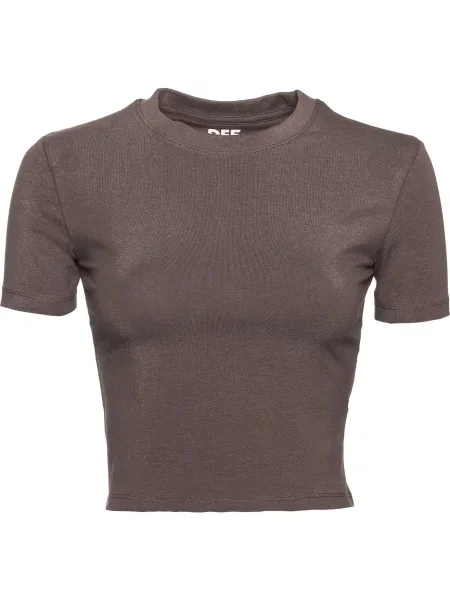 DEF Tricou ciocolatiu