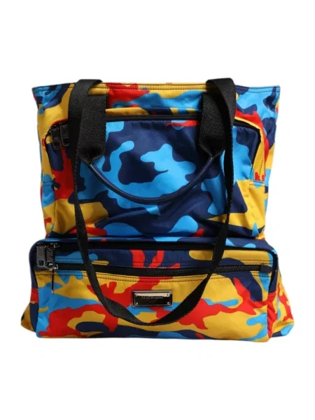 Wielobarwność torebka Dolce And Gabbana w kamuflażu