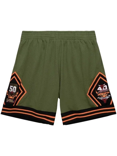 Pantaloni scurți Mitchell & Ness verde