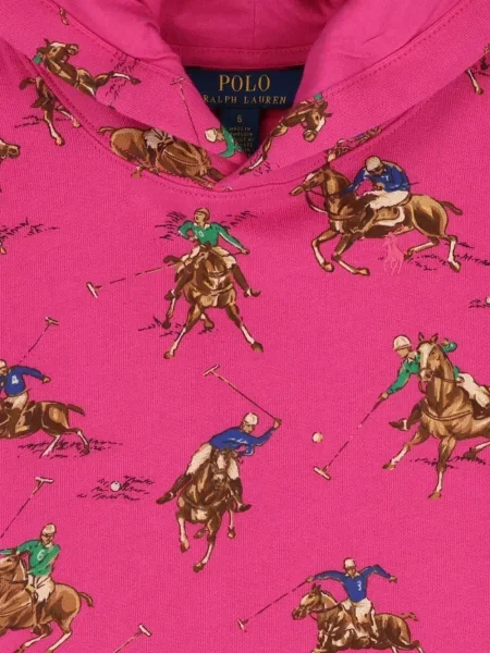 Dětské top Polo Ralph Lauren růžový