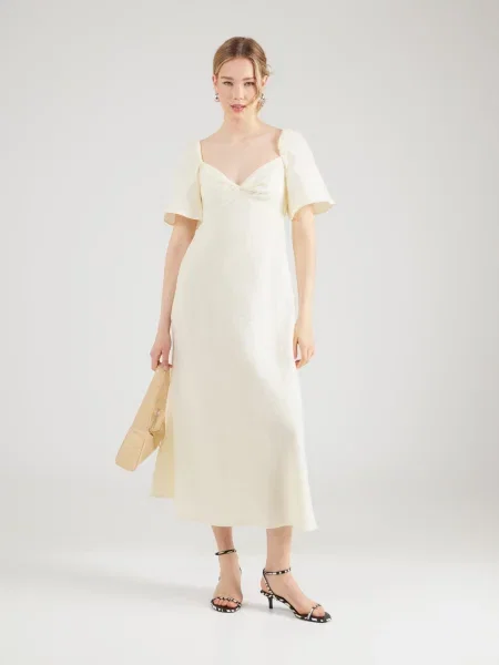 & Other Stories Rochie pastel galben