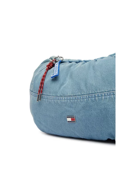 Tommy Hilfiger Táska Tjw Icon Charms Denim Hobo kék