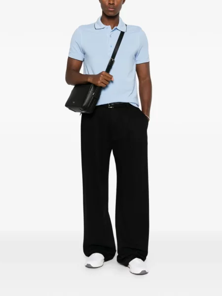 Tricou polo Tom Ford albastru
