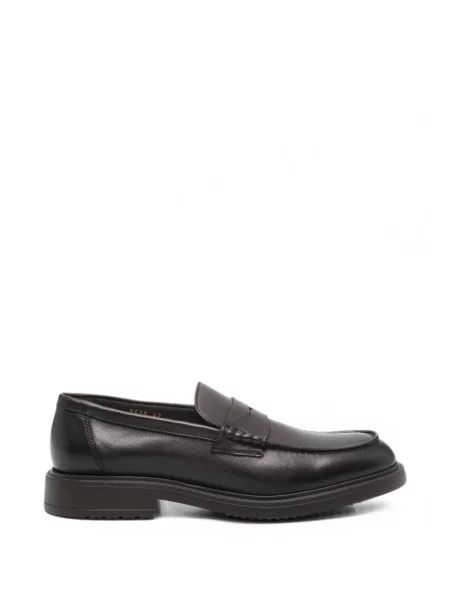 Pantofi loafer Doucal's din piele maro