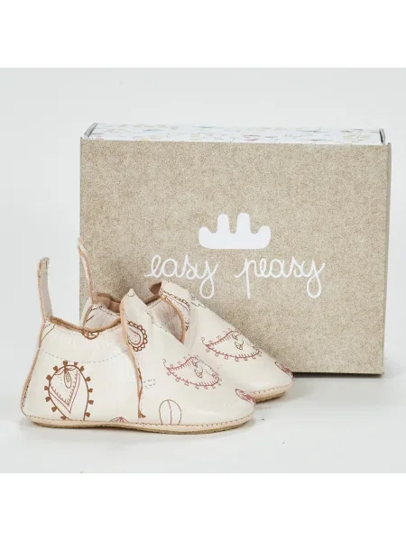 Pantofi copii Easy Peasy alb