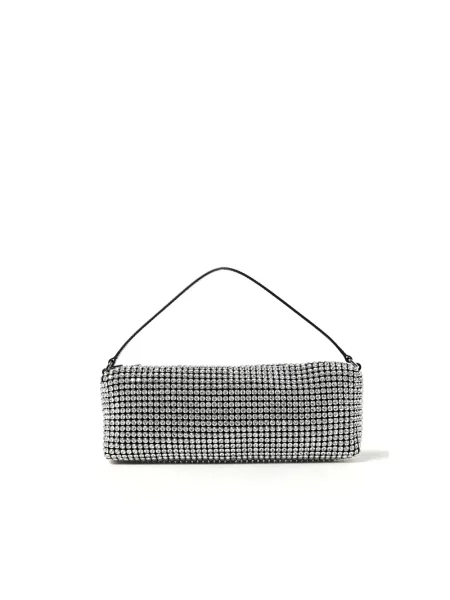 Torebka Alexander Wang skórzana szara